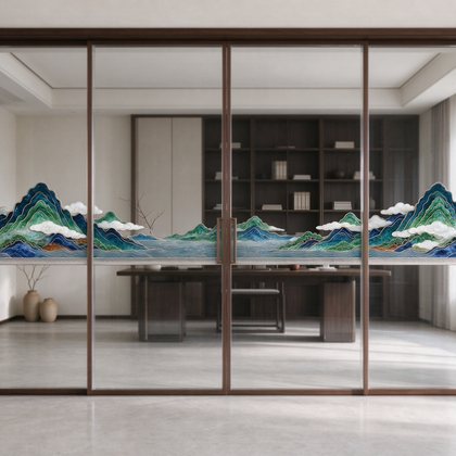 青绿江山