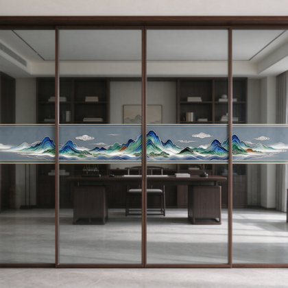 仿古青绿